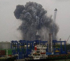 Pondok Dayung Meledak Akibat TNT di Gudang Amunisi Kopaska